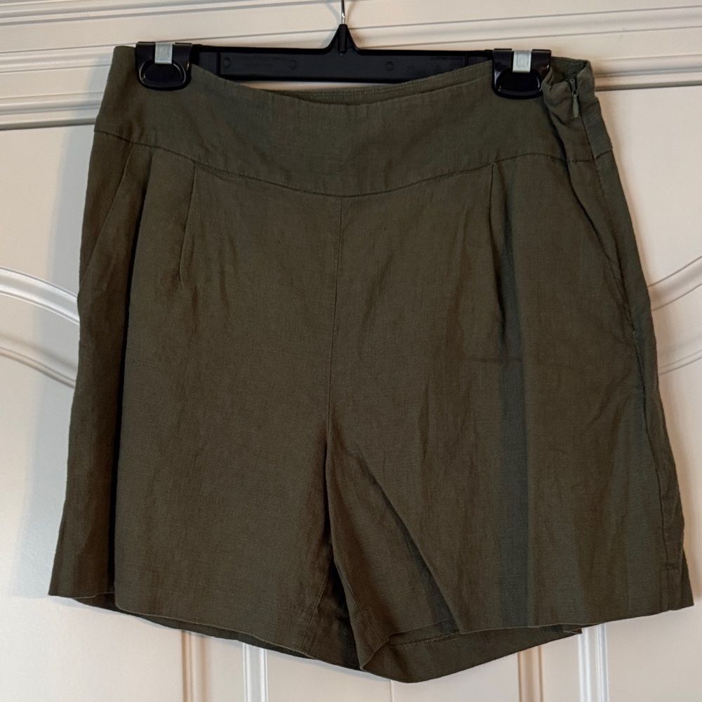 RW&CO. High Waist Khaki Women's Shorts